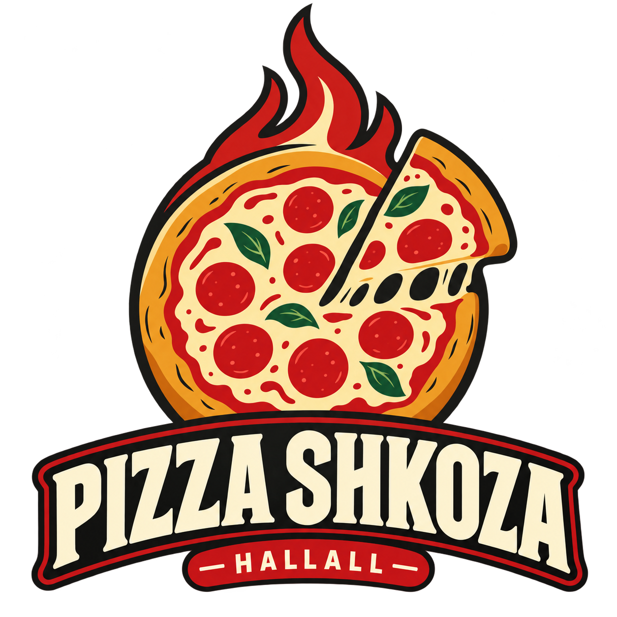 Logo Pizza Shkoza Hallall